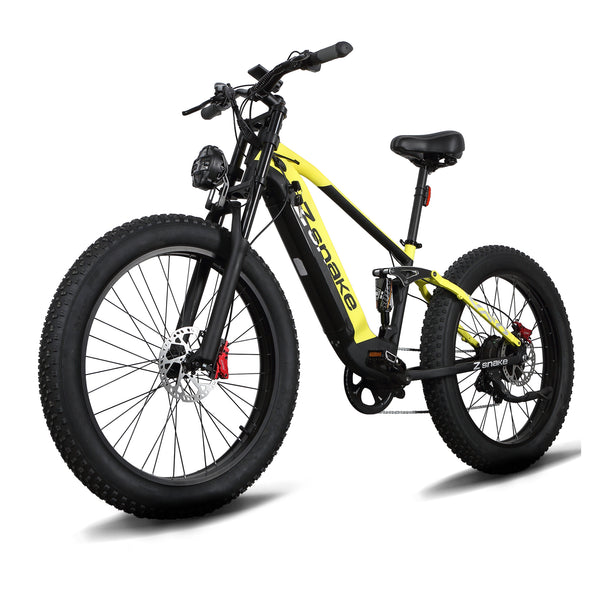 ZSNAKE E6 750W Electric Bike for Adults, 30 MPH with 48V 26 inch Fat off Road Vacuum Tires