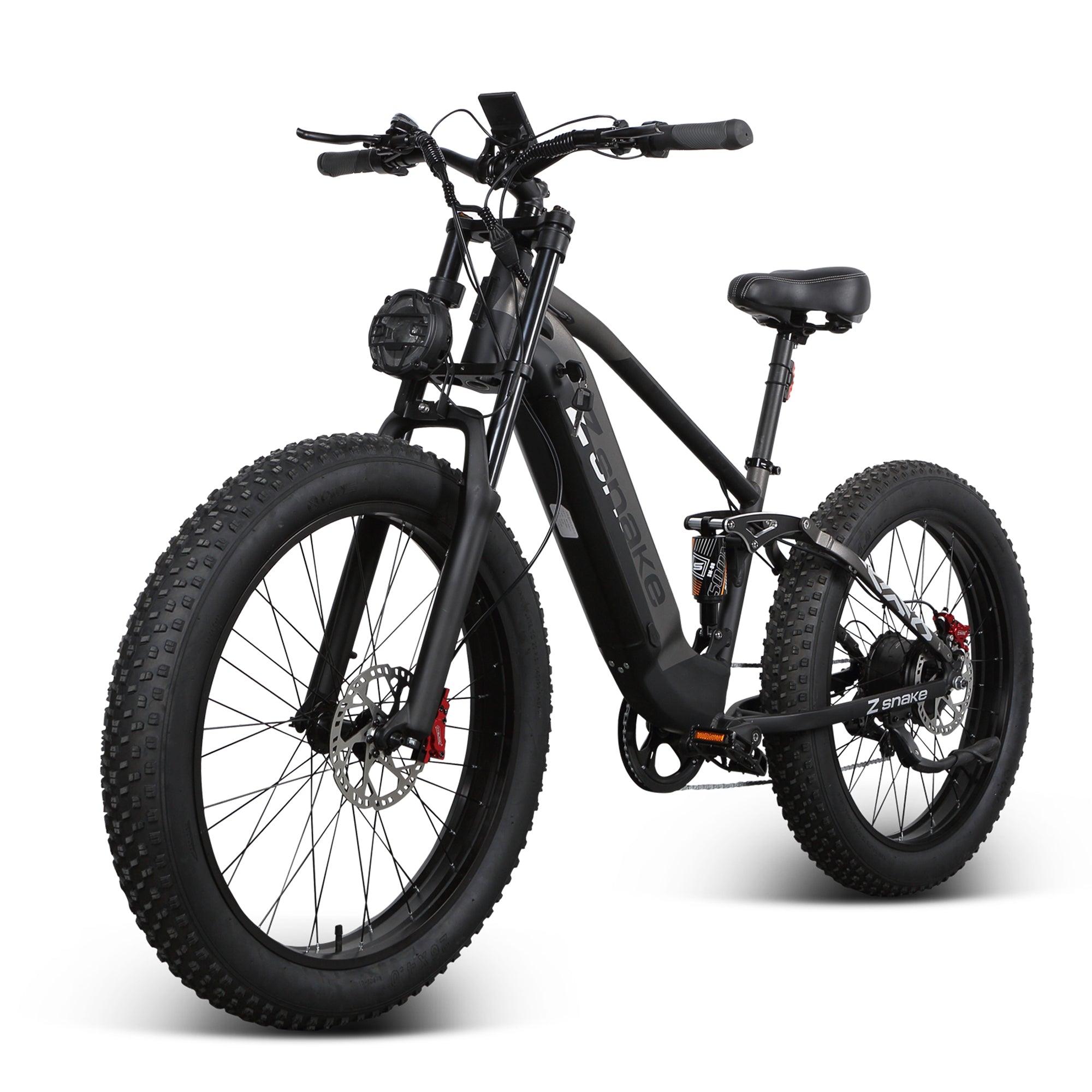 ZSNAKE E6 750W Electric Bike for Adults, 30 MPH with 48V 26 inch Fat o